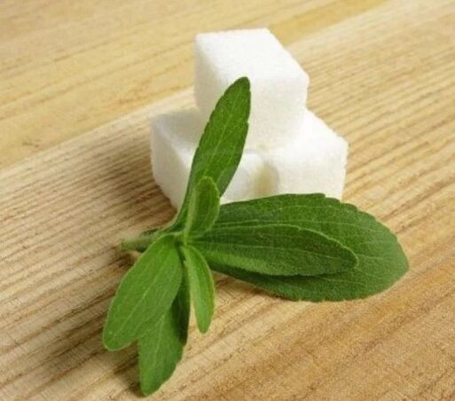 Stevia - Substitución de azucre